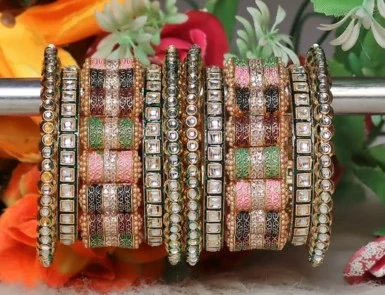 meenakari bangles set